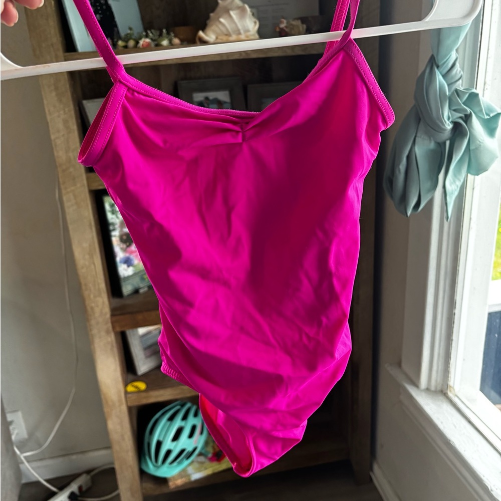 Vibrant Pink Kids leotard